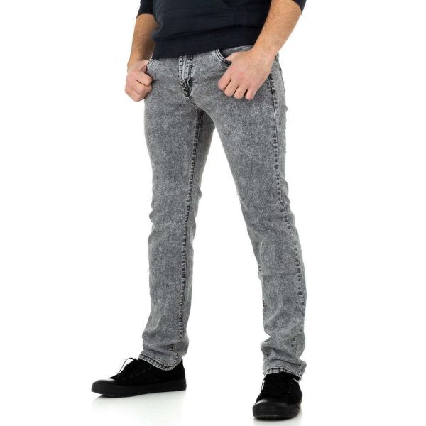 Ανδρικό παντελόνι M.Sara Denim KL-H-KA Grey