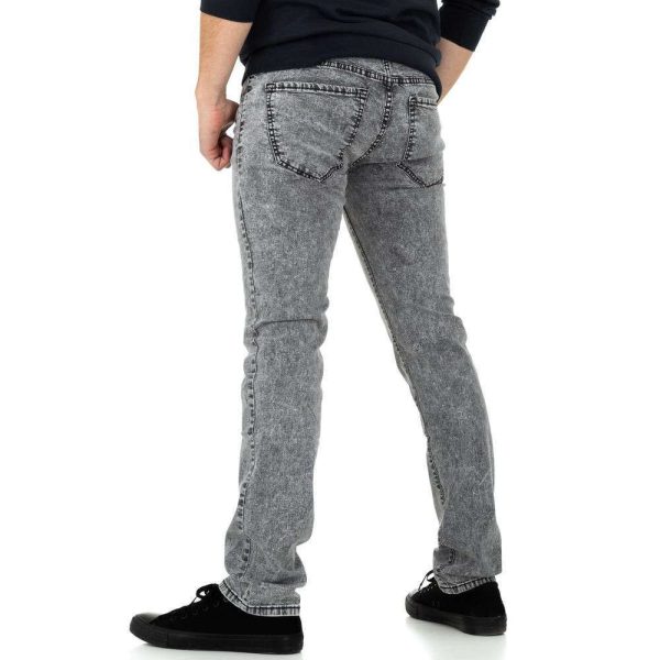 Ανδρικό παντελόνι M.Sara Denim KL-H-KA Grey