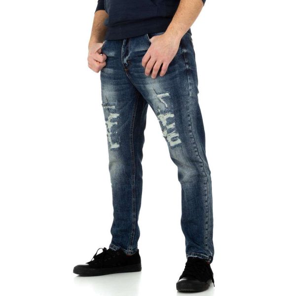 Ανδρικό παντελόνι M.Sara Denim KL-H-KAJ Blue