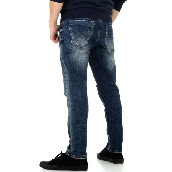Ανδρικό παντελόνι M.Sara Denim KL-H-KAJ Blue