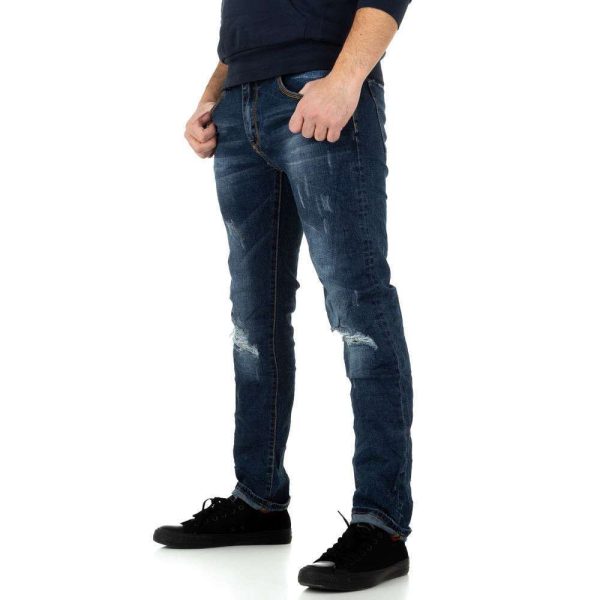 Ανδρικό παντελόνι M.Sara Denim KL-H-KA Blue