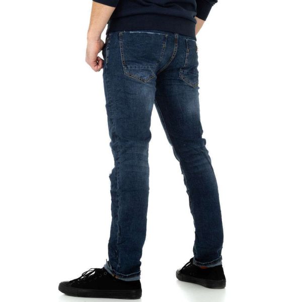 Ανδρικό παντελόνι M.Sara Denim KL-H-KA Blue