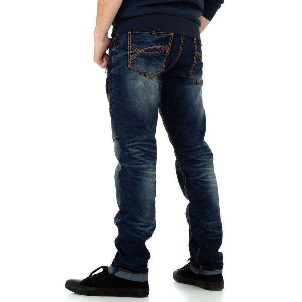 Ανδρικό παντελόνι M.Sara Denim KL-H-KA Dark Blue