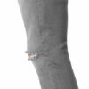 Ανδρικό παντελόνι Slim Fit Knee Cut Denim Urban Classics TB Grey 4