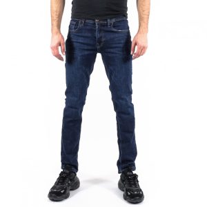 Ανδρικό σκούρο μπλε τζιν Blackzi