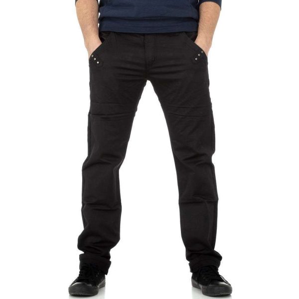 Ανδρικό τζιν M.Sara Denim KL-H-KA Black