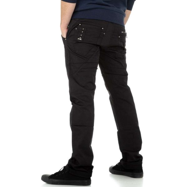 Ανδρικό τζιν M.Sara Denim KL-H-KA Black