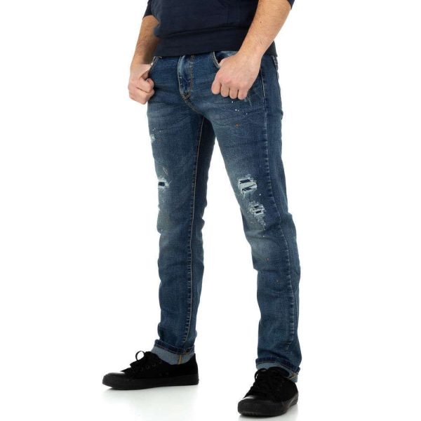 Ανδρικό τζιν M.Sara Denim KL-H-KA Blue