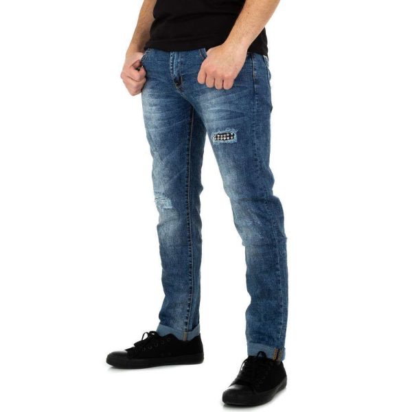 Ανδρικό τζιν M.Sara Denim KL-H-KA Blue