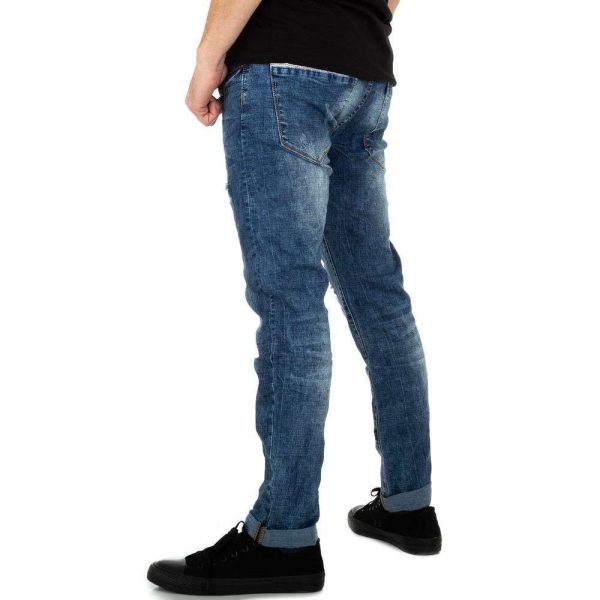 Ανδρικό τζιν M.Sara Denim KL-H-KA Blue
