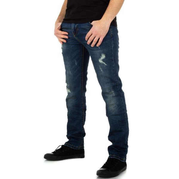 Ανδρικό τζιν M.Sara Denim KL-H-KA Dark Blue