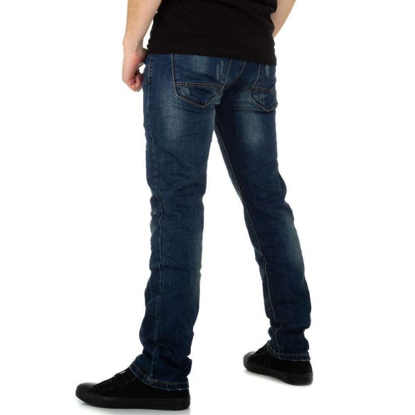 Ανδρικό τζιν M.Sara Denim KL-H-KA Dark Blue