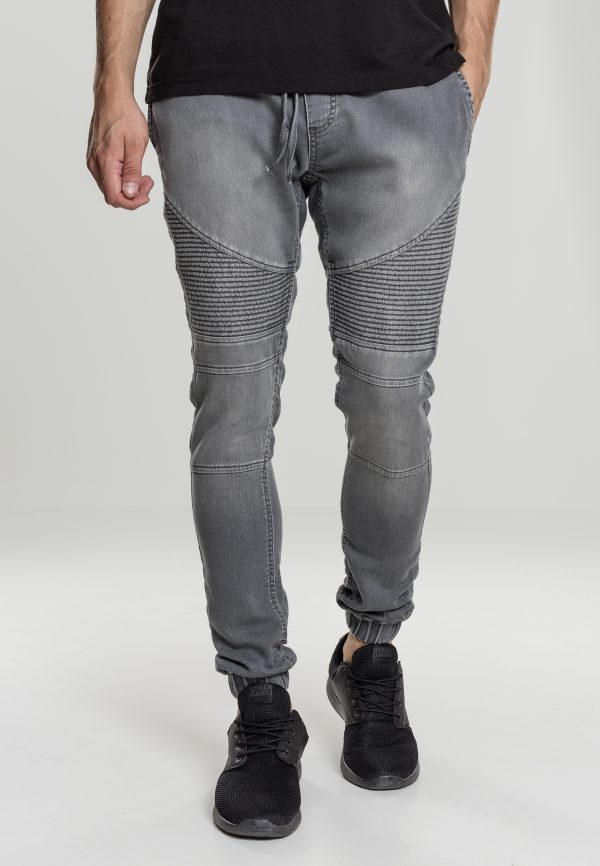 Biker Denim Jogpants UC Men TB Grey