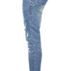 C&S Paneled Denim Pants CS CS Distressed Mid Blue 3