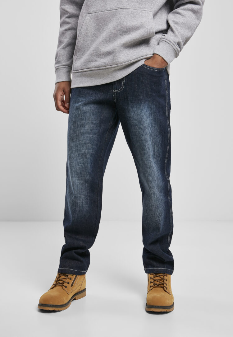 Cross Hatch Basic Denim Southpole SP Dark Sand Blue 1