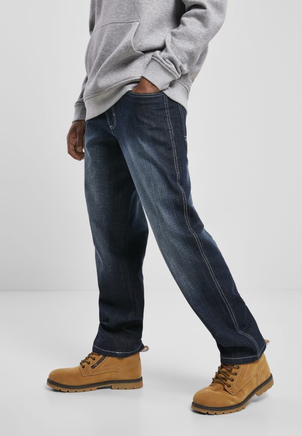 Cross Hatch Basic Denim Southpole SP Dark Sand Blue