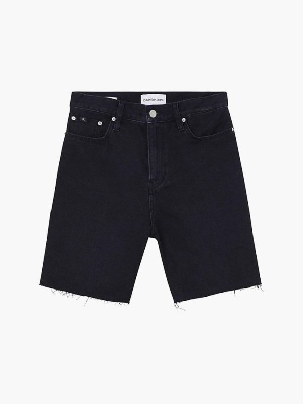 SHORTS CALVIN KLEIN BERMUDA MOM BLACK CALVIN KLEIN
