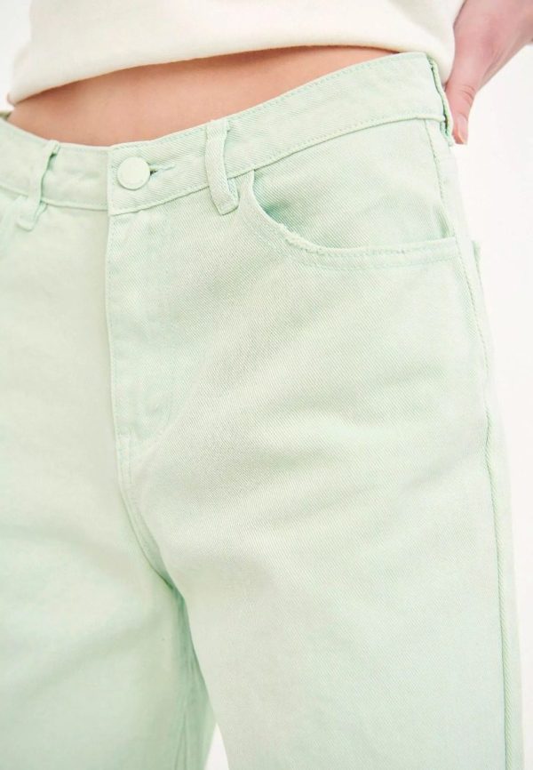 Funky Buddha cropped τζιν παντελόνι FBL-- Μεντας