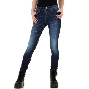 Γυναικείο skinny τζιν ABC Fashion KL-J-GZ Dark Blue Γυναικείο skinny τζιν ABC Fashion KL-J-GZ Dark Blue