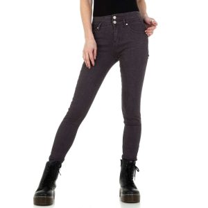 Γυναικείο skinny τζιν ABC Fashion KL-J-GZ Dark Grey Γυναικείο skinny τζιν ABC Fashion KL-J-GZ Dark Grey