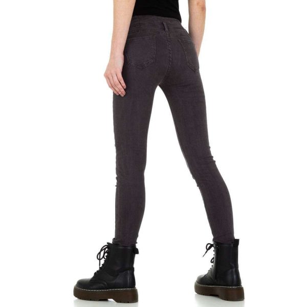 Γυναικείο skinny τζιν ABC Fashion KL-J-GZ Dark Grey