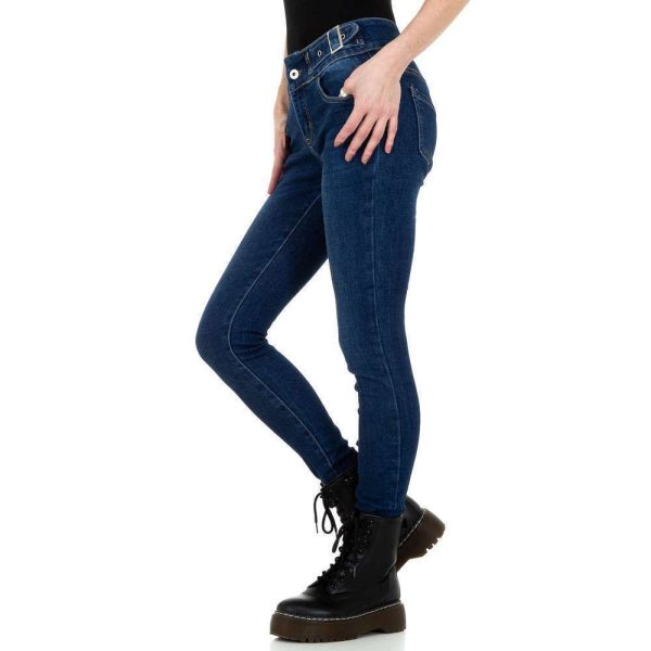Γυναικείο skinny τζιν M. Sara Denim KL-J-DMF Blue