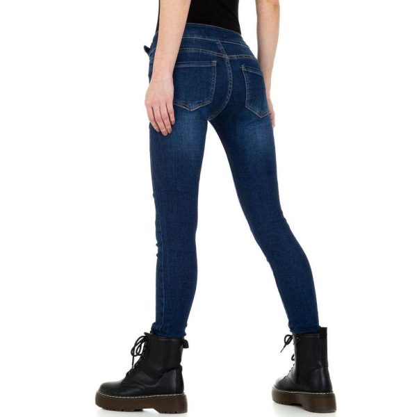 Γυναικείο skinny τζιν M. Sara Denim KL-J-DMF Blue