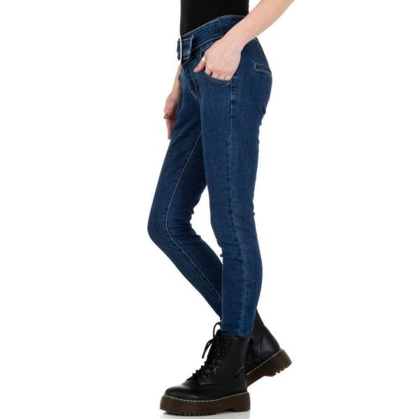 Γυναικείο skinny τζιν M. Sara Denim KL-J-DMF Blue