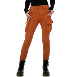 Γυναικείο skinny τζιν Place du Jour KL-J- Terracota