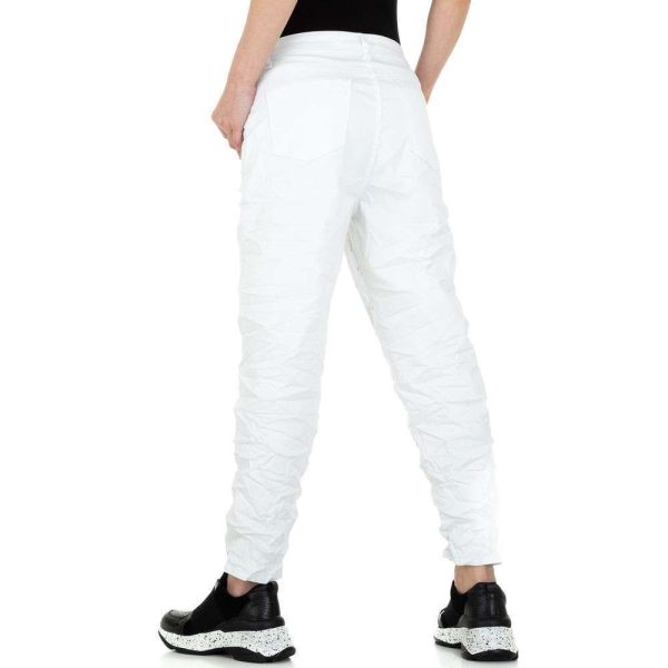 Γυναικείο τζιν Colorful Denim KL-J-C- White