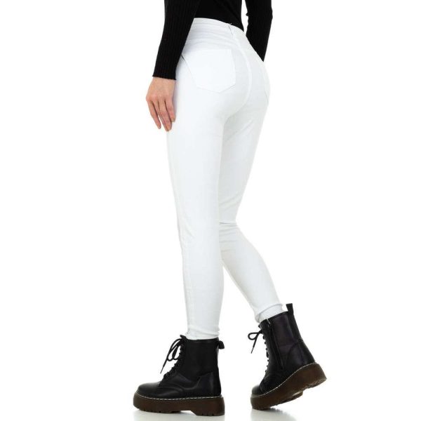 Γυναικείο τζιν Dromedar KL-J-LC- White