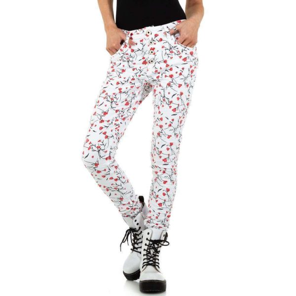 Γυναικείο τζιν Jewelly Jeans KL-J-JW White