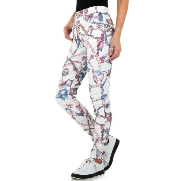 Γυναικείο τζιν Jewelly Jeans KL-J-JW White