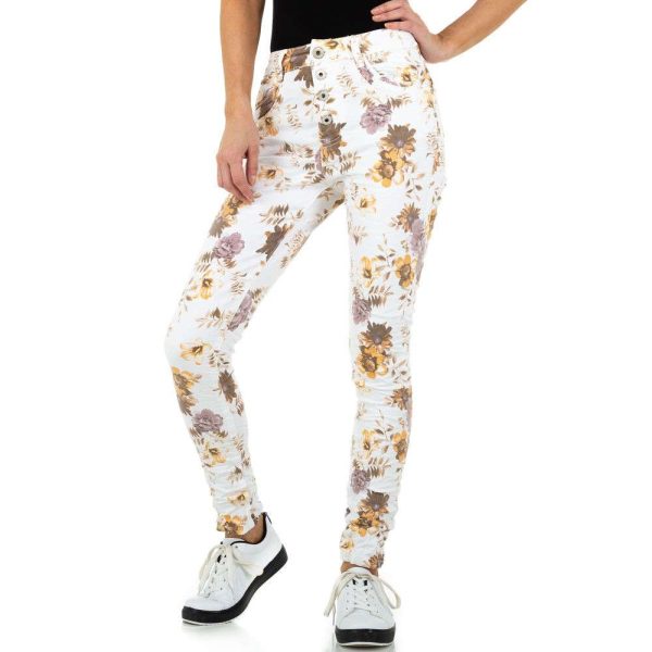 Γυναικείο τζιν Jewelly Jeans KL-J-JW White