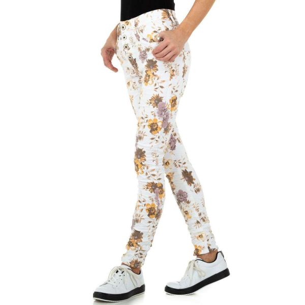 Γυναικείο τζιν Jewelly Jeans KL-J-JW White