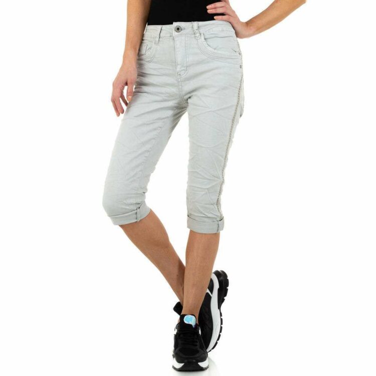 Γυναικείο τζιν Jewelly Jeans KL-J-PC- Light Grey