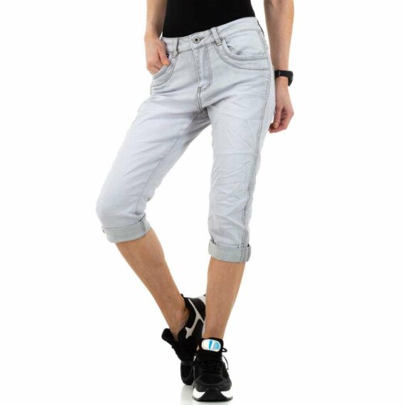 Γυναικείο τζιν Jewelly Jeans KL-J-PC Lgrey