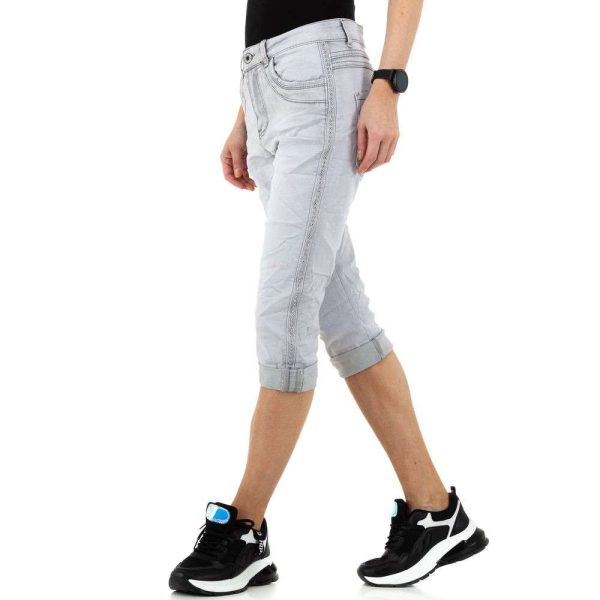Γυναικείο τζιν Jewelly Jeans KL-J-PC Lgrey