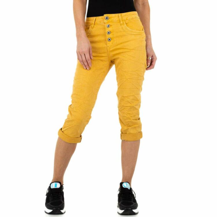 Γυναικείο τζιν Jewelly Jeans KL-J-PC- Yellow