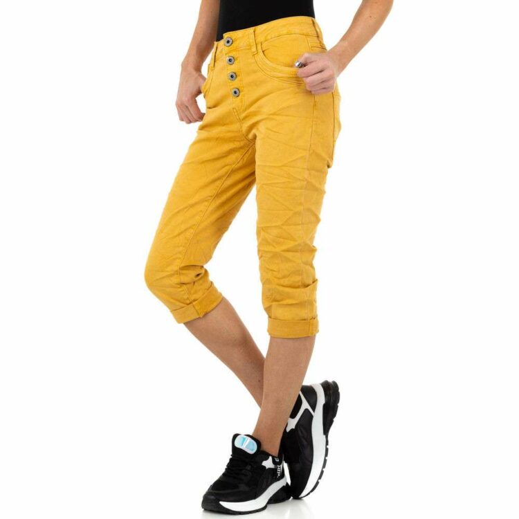 Γυναικείο τζιν Jewelly Jeans KL-J-PC- Yellow 1