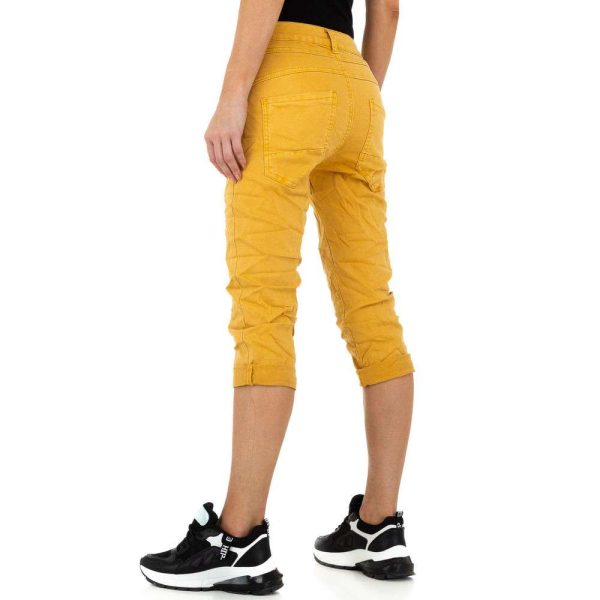 Γυναικείο τζιν Jewelly Jeans KL-J-PC- Yellow