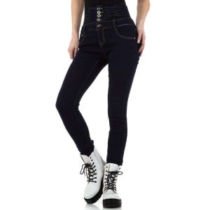 Γυναικείο τζιν M.Sara Denim KL-J-DMQ Dark Blue Γυναικείο τζιν M.Sara Denim KL-J-DMQ Dark Blue