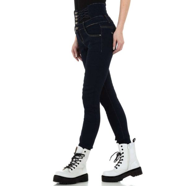 Γυναικείο τζιν M.Sara Denim KL-J-DMQ Dark Blue