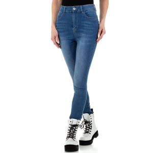 Γυναικείο τζιν M.Sara Denim KL-J-DMG- Blue Γυναικείο τζιν M.Sara Denim KL-J-DMG- Blue