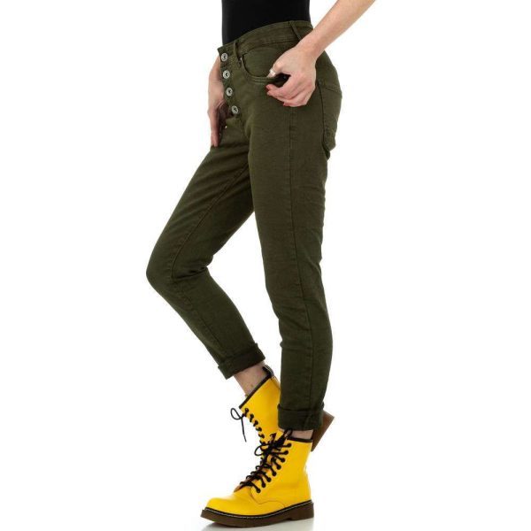 Γυναικείο τζιν M.Sara Denim KL-J-DMN- Khaki