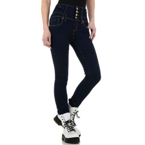 Γυναικείο τζιν M.Sara Denim KL-J-F Dark Blue Γυναικείο τζιν M.Sara Denim KL-J-F Dark Blue