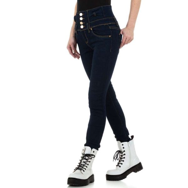 Γυναικείο τζιν M.Sara Denim KL-J-F Dark Blue
