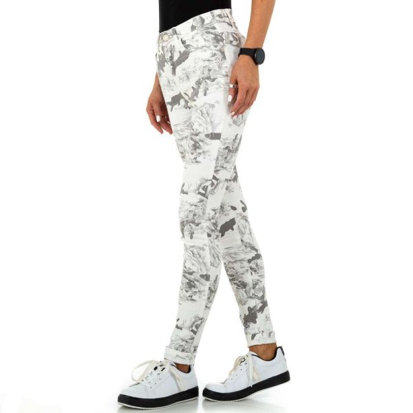 Γυναικείο τζιν Redial Denim Paris KL-J-RD White