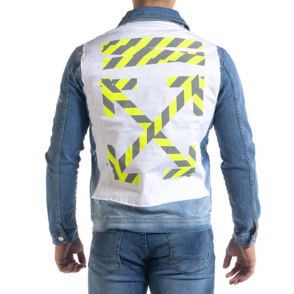 Ανδρικό γαλάζιο ανοιξιάτικο-φθινοπωρινό μπουφάν Black Island