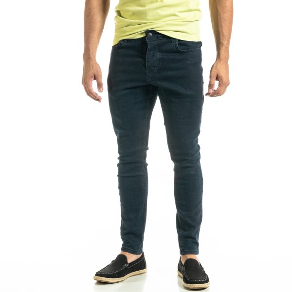 Ανδρικό μπλε τζιν Basic Slim fit